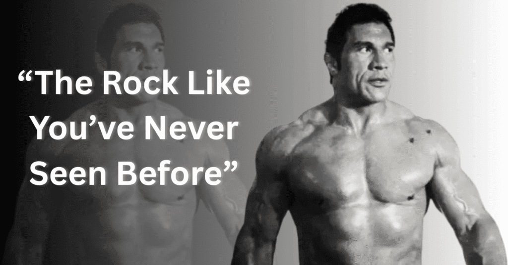 Dwayne Johnson’s Dramatic Transformation for The Smashing Machine
